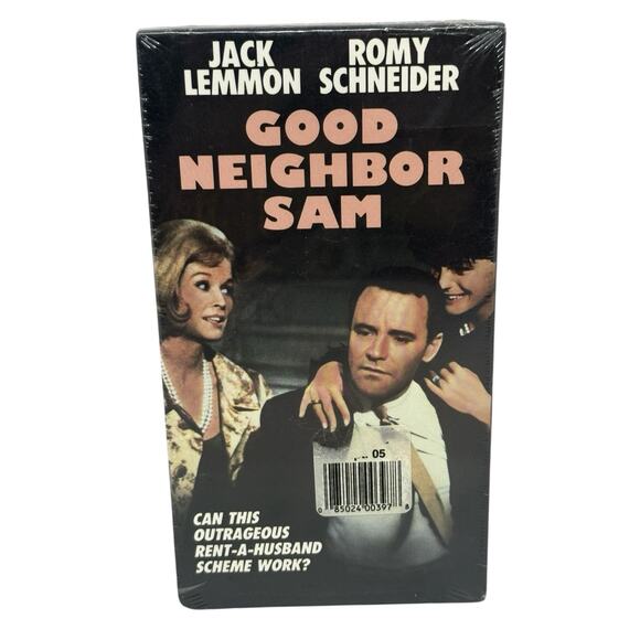 Jack Lemmon - Good Neighbor Sam 1964 Movie VHS 1988 Good Times Video Comedy New - Picture 1 of 10